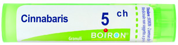 CINNABARIS 5 CH GRANULI - Farmamood