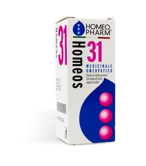 HOMEOS 31 GOCCE 50 ML - Farmamood