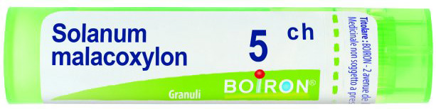 SOLANUM MALACOXILON 5CH GRANULI - Farmamood