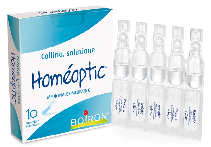 HOMEOPTIC COLLIRIO MONODOSE 10 FIALE 0,4 ML - Farmamood