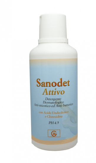 SANODET ATTIVO SHAMPOODOCCIA 500 ML - Farmamood