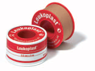 CEROTTO CHIRURGICO PER FISSAGGIO MEDICAZIONI IN ROCCHETTO LEUKOPLAST SUPPORTO VISCOSA COLOR PELLE MASSA ADESIVA CAUCCIU' OSSIDO DI ZINCO 2,5X500CM - Farmamood