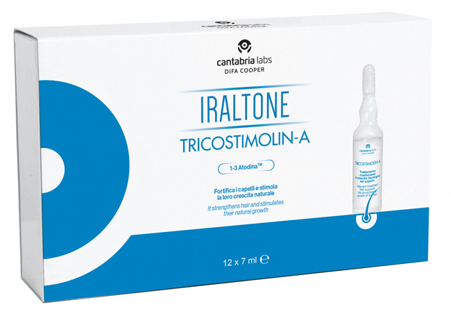 TRICOSTIMOLIN-A RINFORZANTE 12 FIALE 7 ML - Farmamood
