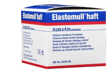 BENDA ELASTICA AUTOADESIVA ELASTOMULL HAFT COMPRESSIONE FORTE 4X400 CM - Farmamood