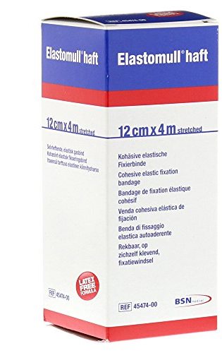 BENDA ELASTICA AUTOADESIVA ELASTOMULL HAFT COMPRESSIONE FORTE 12X400 CM - Farmamood