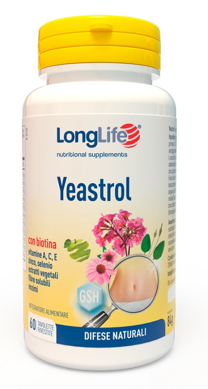 LONGLIFE YEASTROL 60 TAVOLETTE - Farmamood