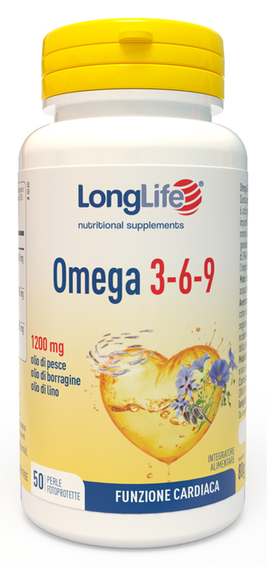 LONGLIFE OMEGA 3 6 9 50 PERLE - Farmamood