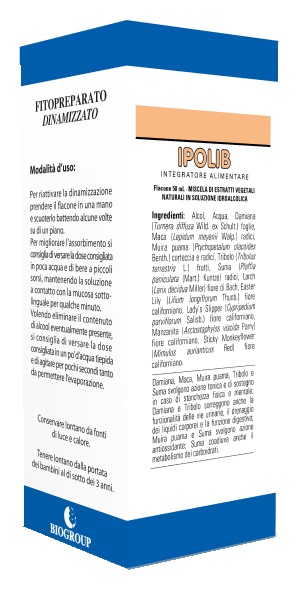 IPOLIB 50 ML SOLUZIONE IDROALCOLICA - Farmamood
