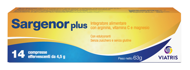 SARGENOR PLUS 14 COMPRESSE EFFERVESCENTI - Farmamood