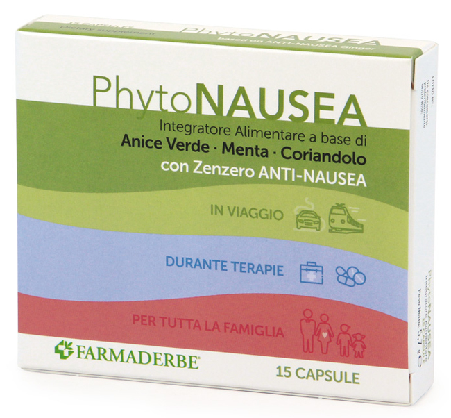 PHYTO NAUSEA 15 CAPSULE - Farmamood