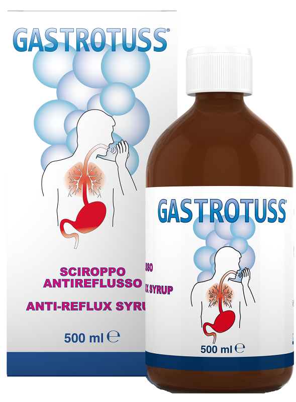 SCIROPPO ANTIREFLUSSO GASTROTUSS 500 ML - Farmamood