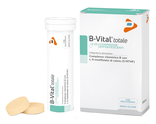 B-VITAL TOTALE ARANCIA 2 TUBI 10 COMPRESSE EFFERVESCENTI - Farmamood