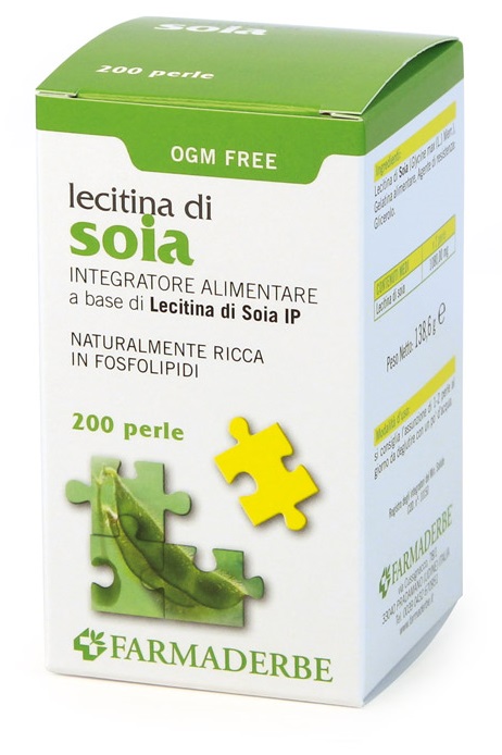 LECITINA DI SOIA 200 PERLE - Farmamood