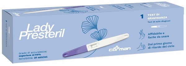 TEST DI GRAVIDANZA LADY 1 PEZZO - Farmamood