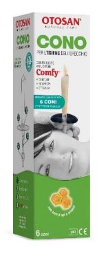 OTOSAN CONO IGIENE ORECCHIO+PROPOLI 6 PEZZI - Farmamood
