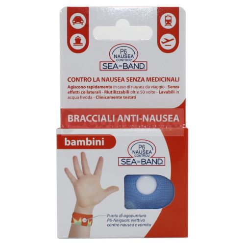 BRACCIALE ANTI NAUSEA PER BAMBINI P6 NAUSEA CONTROL 2 PEZZI - Farmamood