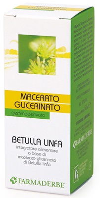 BETULLA LINFA MACERATO GLICERINATO 50 ML - Farmamood