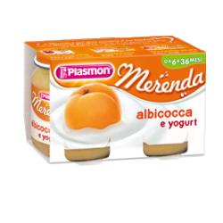 PLASMON OMOGENEIZZATO YOGURT ALBICOCCA 120 G X 2 PEZZI - Farmamood