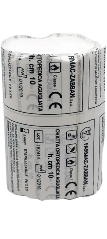 BENDA OVATTA AGUGLIATA 10X400 CM 1 PEZZO - Farmamood