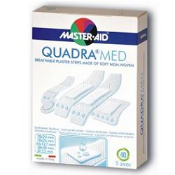 CEROTTO MASTER-AID QUADRA DERMOATTIVO FORMATI ASSORTITI 40 PEZZI - Farmamood