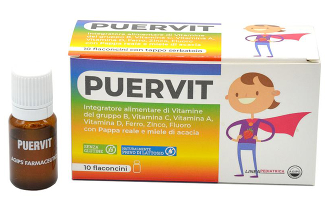 PUERVIT 10 FLACONCINI 10 ML - Farmamood