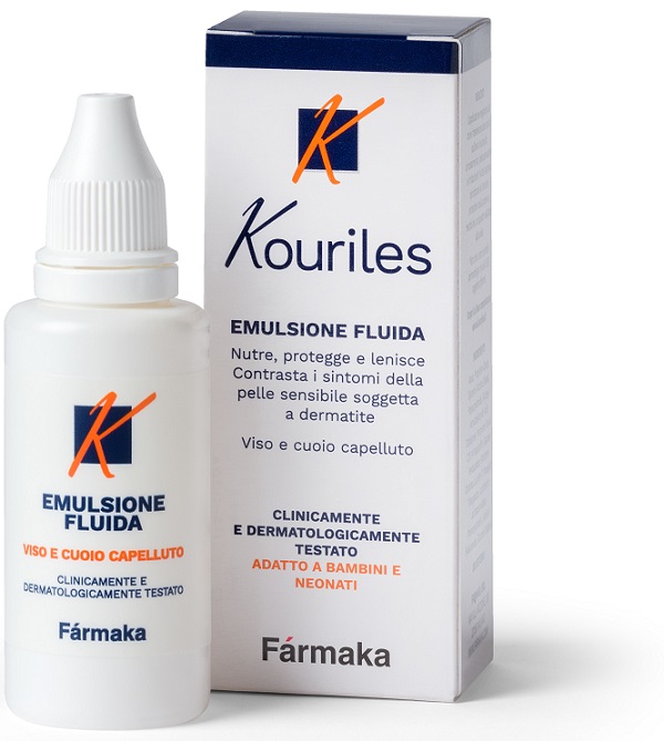 KOURILES EMULSIONE FLUIDA 30 ML - Farmamood