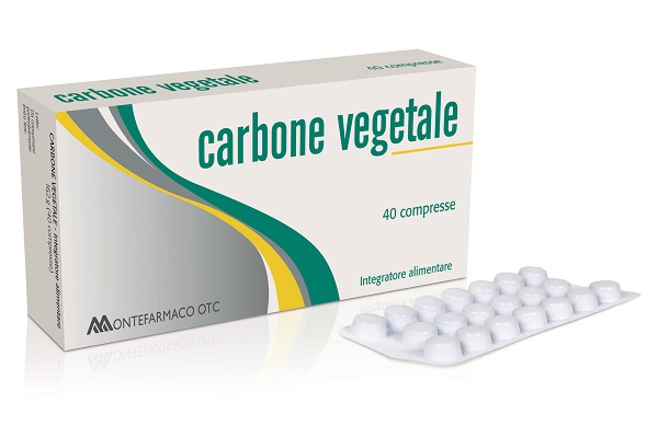 CARBONE VEGETALE 40 COMPRESSE - Farmamood