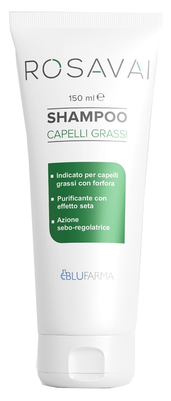 ROSAVAI SHAMPOO CAPELLI GRASSI FORFORA 150 ML - Farmamood
