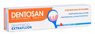 DENTOSAN EXTRAFLUOR DENTIFRICIO 75 ML - Farmamood
