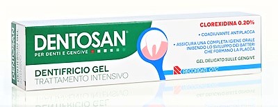 DENTOSAN GEL DENTIFRICIO CLOREXIDINA 0,2% 75 ML - Farmamood
