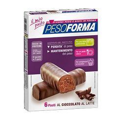 PESOFORMA BARRETTA CIOCCOLATO LATTE 12 X 31 G - Farmamood