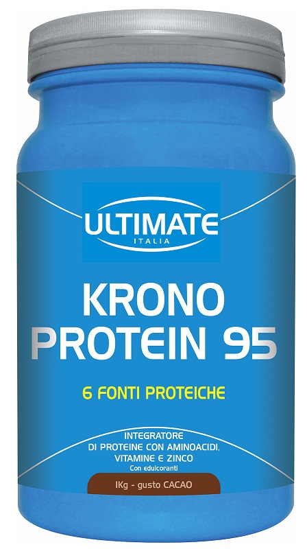 KRONO PROTEIN 95 CACAO 1 KG 1 PEZZO - Farmamood