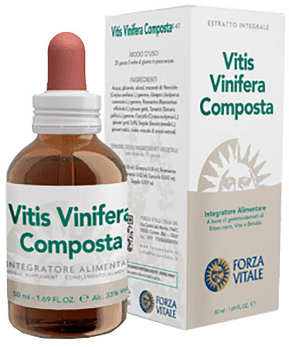 ECOSOL VITIS VINIFERA COMPOSTA GOCCE 50  ML - Farmamood