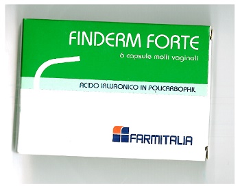 FINDERM FORTE CAPSULE MOLLI VAGINALI CONFEZIONE DA 6 PEZZI - Farmamood