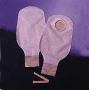 SACCA A FONDO APERTO TRASPARENTE CON PELLICOLA DI RIVESTIMENTO DISPOSITIVO DUE PEZZI CON SISTEMA DI AGGANCIO ATRAUMATICO CONSECURA 70MM 10 PEZZI - Farmamood