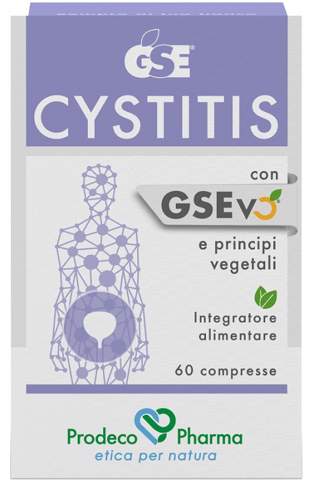 GSE CYSTITIS 60 COMPRESSE - Farmamood