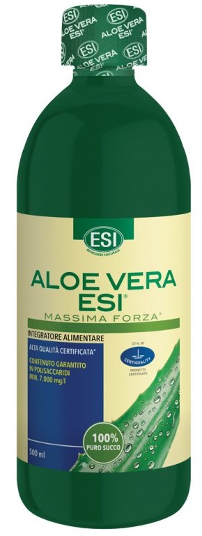 ESI ALOE VERA SUCCO MASSIMA FORZA 500 ML - Farmamood