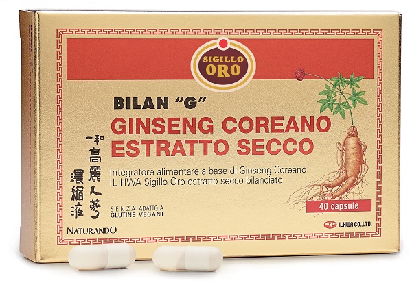 GINSENG BILAN-G 40 CAPSULE - Farmamood