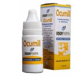 SOLUZIONE LUBRIFICANTE OCUMILL CAMOMILLA MALVA 15 ML - Farmamood