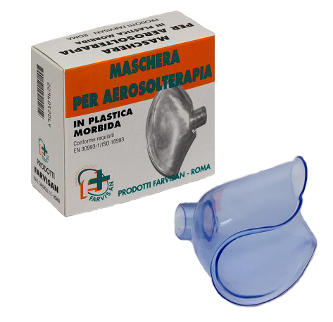 MASCHERA MORBIDA. RICAMBIO PER AEROSOLTERAPIA - Farmamood