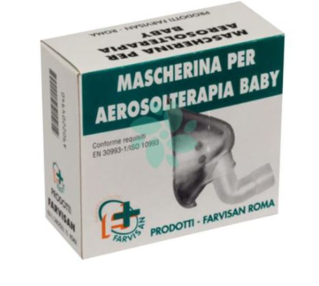 MASCHERA PEDIATRICA. RICAMBIO PER AEROSOLTERAPIA - Farmamood