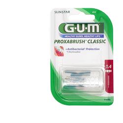 GUM PROXABRUSH CLASSIC 612 SCOVOLINO INTERDENTALE 8 PEZZI - Farmamood