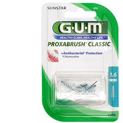 GUM PROXABRUSH CLASSIC 614 SCOVOLINO INTERDENTALE 8 PEZZI - Farmamood