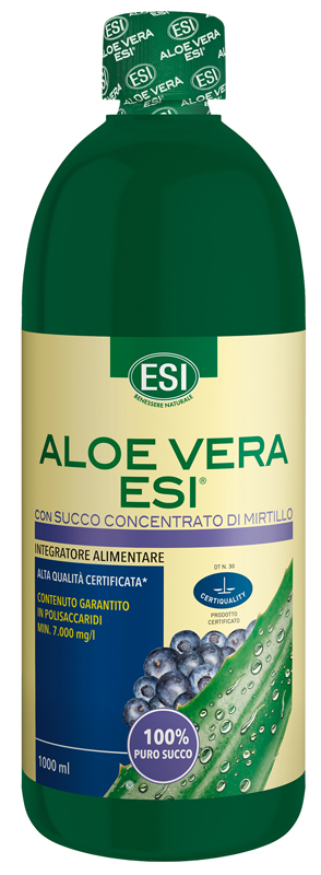 ESI ALOE VERA SUCCO MIRTILLO 1000 ML - Farmamood