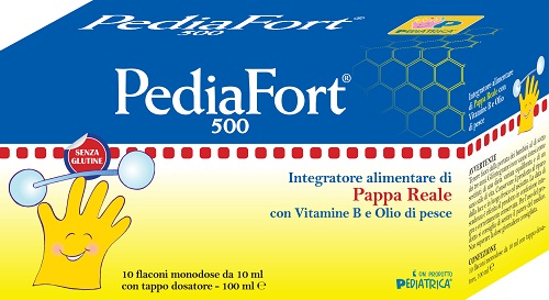 PEDIAFORT 500 10 FIALE - Farmamood