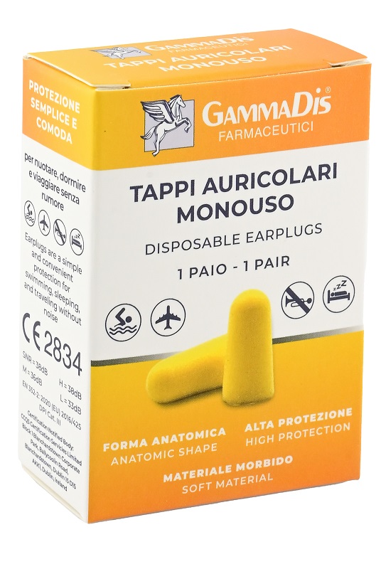 TAPPO AURICOLARE EAR GOMMAPIUMA 2 PEZZI - Farmamood