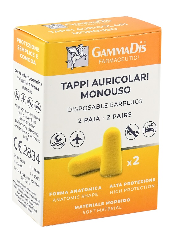 TAPPO AURICOLARE EAR GOMMAPIUMA 4 PEZZI - Farmamood