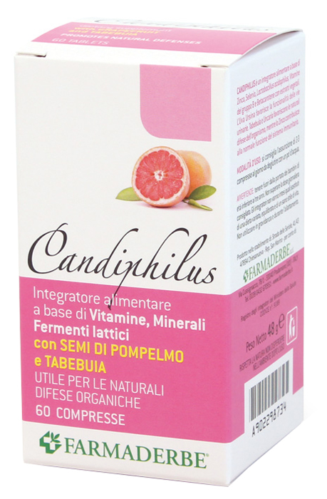 CANDIPHILUS 60 COMPRESSE - Farmamood