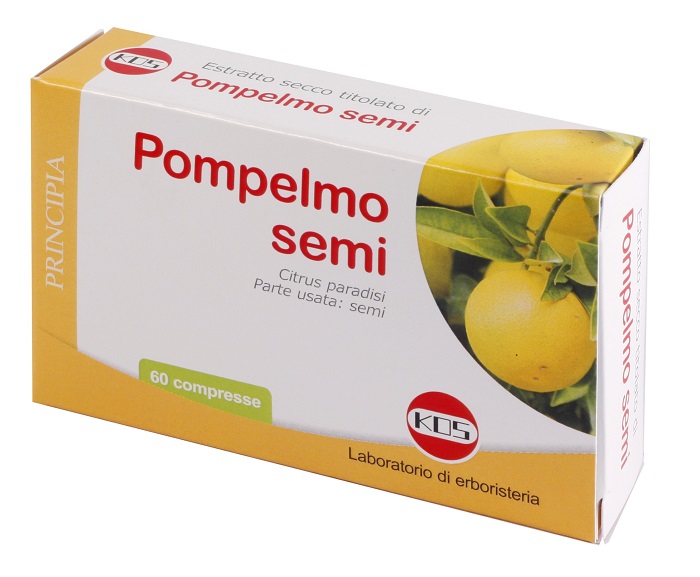 POMPELMO SEMI ESTRATTO SECCO 60 COMPRESSE - Farmamood