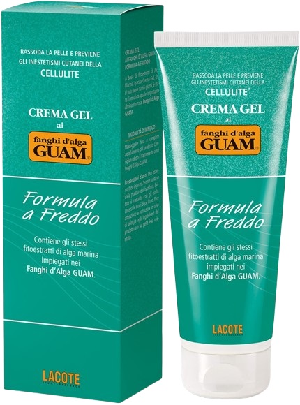GUAM FANGHI D'ALGA CREMA GEL FORMULA A FREDDO 250 ML - Farmamood